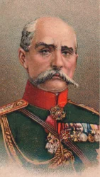 General Platon Lechitsky 1856-1921, russischer Kommandant im Ersten Weltkrieg, 1917