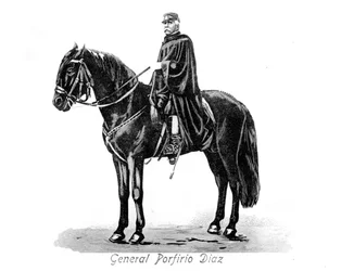 General Porfirio Diaz 1830-1915, Präsident von Mexiko, um 1900er Jahre