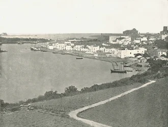Allgemeine Ansicht, Brindisi, Italien