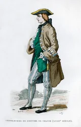 Gentleman in Jagdkleidung, 18. Jahrhundert, 1882-1884