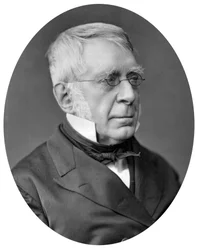 George Biddell Airy 1801-1892, englischer Astronom und Geophysiker, 1877