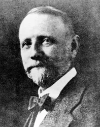 George C Blickensderfer, amerikanischer Designer der Blick-Schreibmaschine, ca. 1880er Jahre