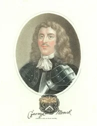 George Monck, 1. Herzog von Albermarle, englischer Soldat des 17. Jahrhunderts, 1817