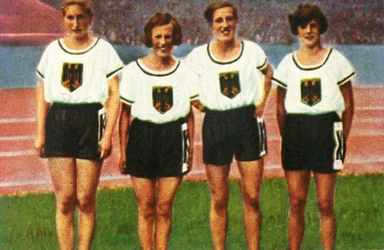 Deutsche 4 x 100m Staffel der Frauen, 1928