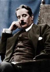 Giacomo Puccini 1858-1924, italienischer Komponist, 1910