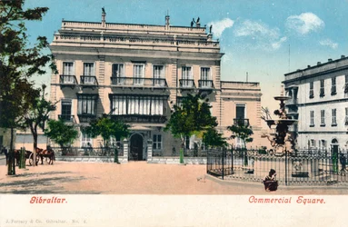 Gibraltar - Kommerzieller Platz, um 1900