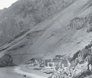 Gibraltar, Catalan Bay, um 1910