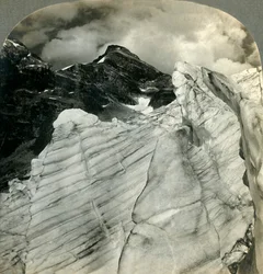 Gletscherblick in den kanadischen Rockies..., B.C., Kanada, 1903