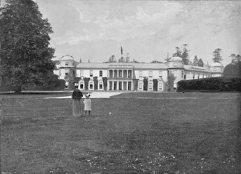 Goodwood House, Sussex, um 1896