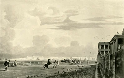 Regierungsgebäude, von Chowringhee, 1820