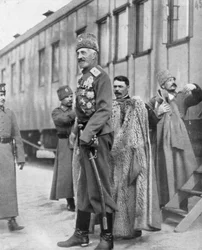 Großherzog Nikolai Nikolajewitsch, russischer General des Ersten Weltkriegs, 16.-17. März 1917