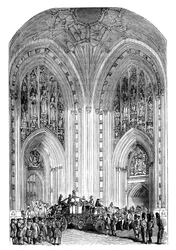 Großer Eingang, Westminster Palace, London, ca. 1888