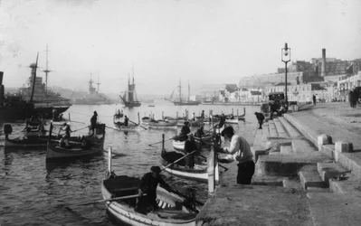 Großer Hafen, Malta, 1937
