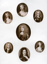 Gruppe von Porträts