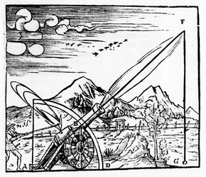 Kanoniere beim Abfeuern einer Kanone, 1561
