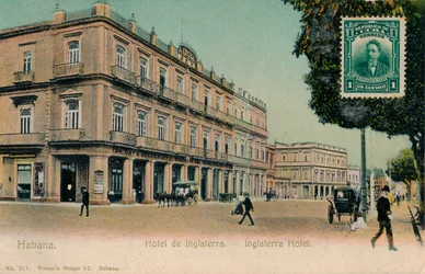 Habana. Hotel de Inglaterra. -Inglaterra Hotel, Kuba, ca. 1910er Jahre