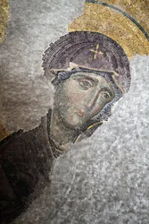 Hagia Sophia: Deesis-Mosaik - Jungfrau Maria, Istanbul, Türkei
