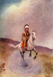 Er tauchte in seinem eigenen Land auf, 1914