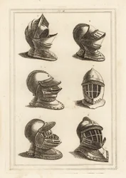 Helme aus dem Tower of London
