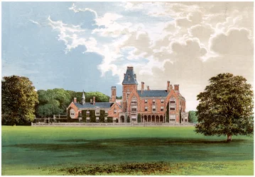 Hemsted Park, nahe Staplehurst, Kent, Heimat von Viscount Cranbrook, ca. 1880