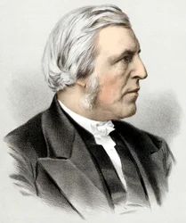 Henry Allon 1818-1892, englischer Kongregationalist, um 1880