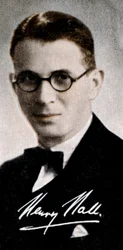 Henry Hall 1898-1989, englischer Bandleader, 1935