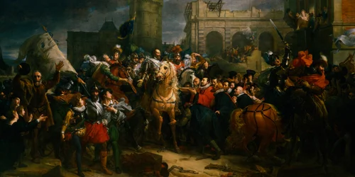 Heinrich IV. von Frankreich zieht in Paris ein, 22. März 1594, 19. Jahrhundert