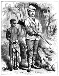 Henry Morton Stanley 1841-1904, walisischer Journalist und Entdecker, 19. Jahrhundert