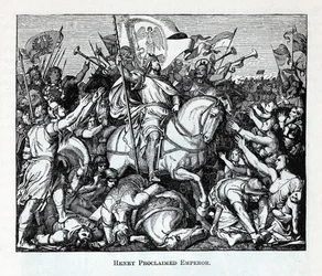 Heinrich zum Kaiser ausgerufen, 1882