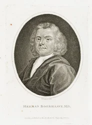 Herman Boerhaave, niederländischer Arzt, Chemiker und Botaniker, frühes 18. Jahrhundert