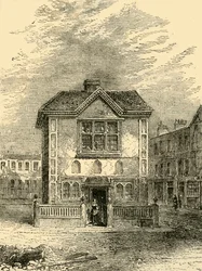 Hickss Hall um 1750, um 1872