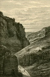 High Rocks in Cheddar, 1898