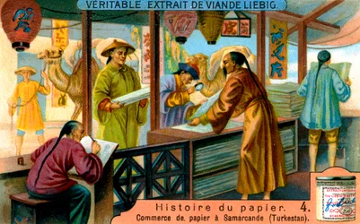 Geschichte des Papiers: 4, ca. 1900