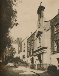 Holly Place, Eine ruhige Nebenstraße am Hampstead Hill, um 1935