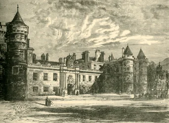 Holyrood Palace, Edinburgh, 1890