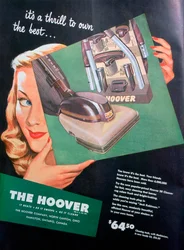 Hoover-Werbung, 1946