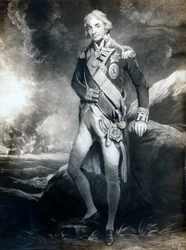Horatio Nelson, 1. Viscount Nelson, englischer Marinekommandant, 19. Jahrhundert