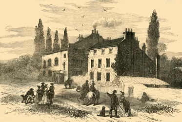 Hornsey Wood House, 1800, ca. 1876
