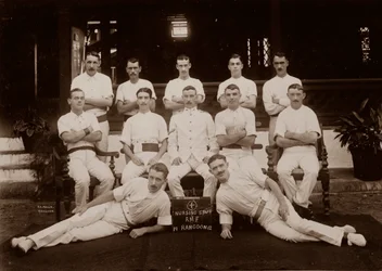 Krankenhausordner des 1. Royal Munster Fusiliers, Rangun, Burma, 1913