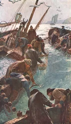 Wie wir die Sardellen fingen, 1895, um 1902