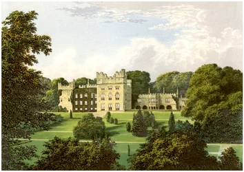 Hutton Hall, Cumbria, um 1880