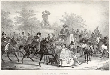 Hyde Park Corner, 1825