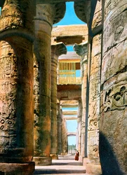 Hypostylhalle, Karnak-Tempelkomplex, Luxor, Ägypten