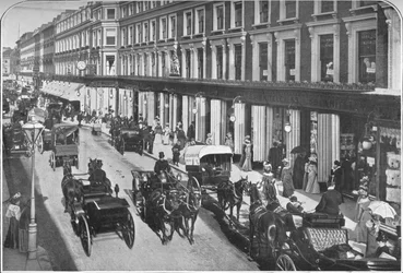 In Westbourne Grove, Notting Hill, London, um 1903