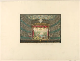 Innenansicht, La Scala Theater, Mailand