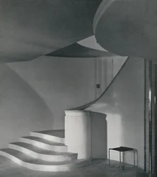 Innenansicht des Hauses in North Foreland, 1933