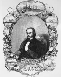 Isambard Kingdom Brunel, Bauingenieur, um 1850er Jahre