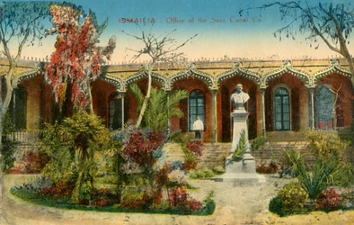 Ismailia - Büro der Suezkanal-Gesellschaft, um 1918-1939
