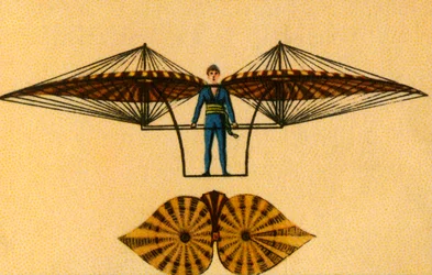 Jacob Degens Flugmaschine, 1808, 1932