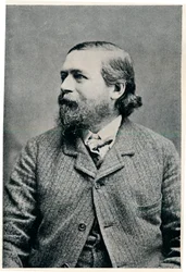 James Aumonier, englischer Landschaftsmaler, ca. 1900